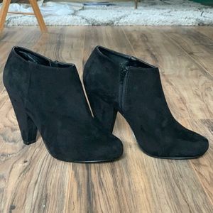 -NOT FOR SALE- Mix No. 6 Black Ankle Booties